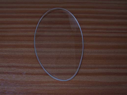 Front upper headlamp lens (rh)